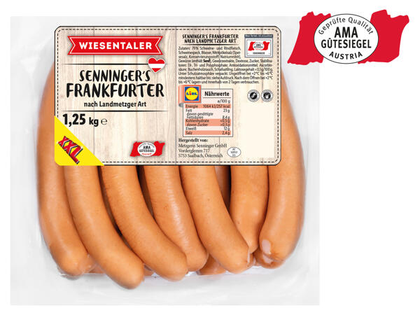 Frankfurter nach Landmetzger Art