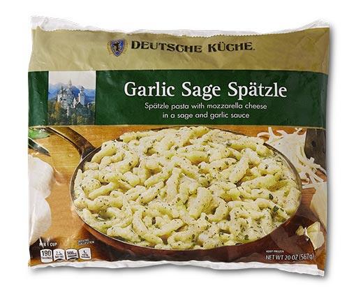 Deutsche Küche 
 Cheese or Garlic Sage Spaetzle