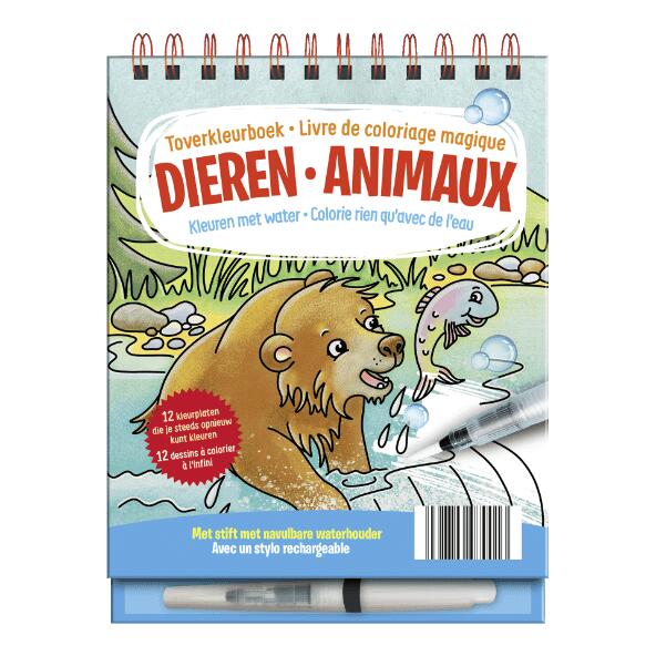Livre de coloriage à l'eau