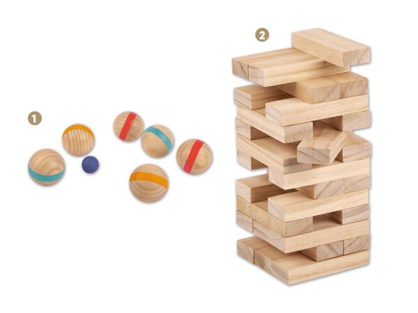 Outdoor-Holzspielzeug