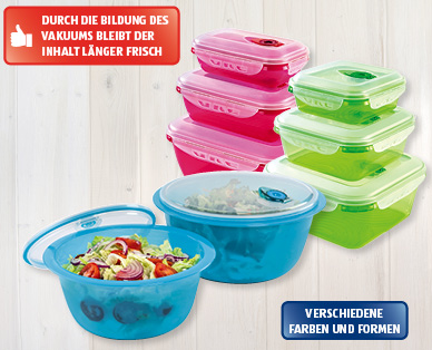 CROFTON(R) Vakuum-Frischhalteboxen-Set