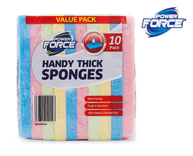 Handy Thick Sponges 10pk