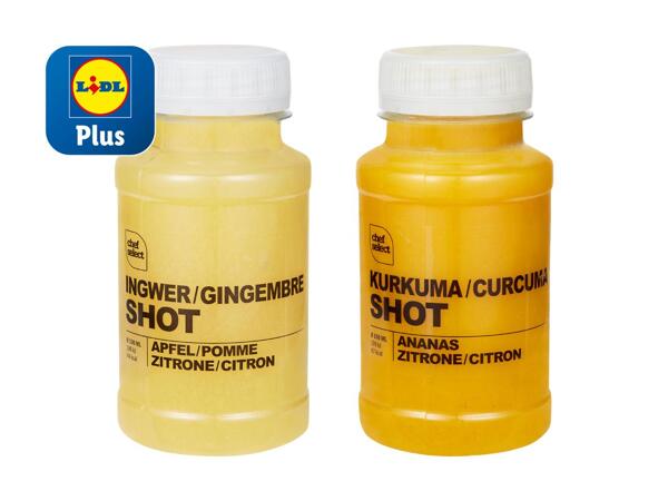 Shots fraîchement pressés