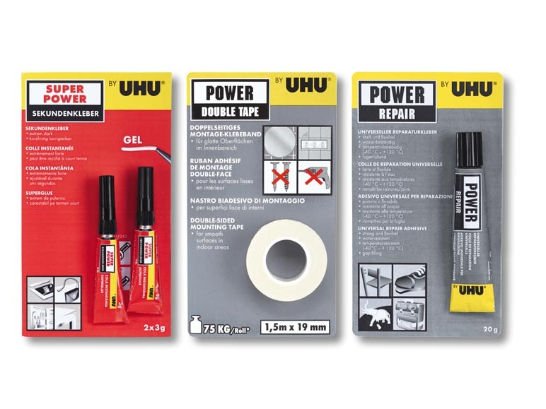 Assortiment d'adhsifs pour réparation