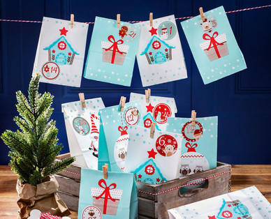 Geschenktüten-Adventkalender