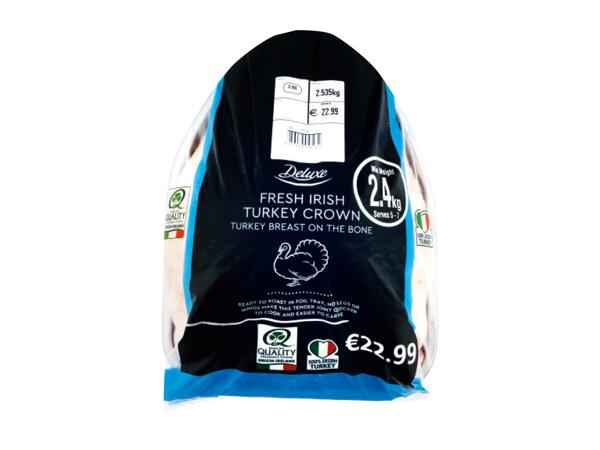 Deluxe Fresh Irish Turkey Crown 2.4kg