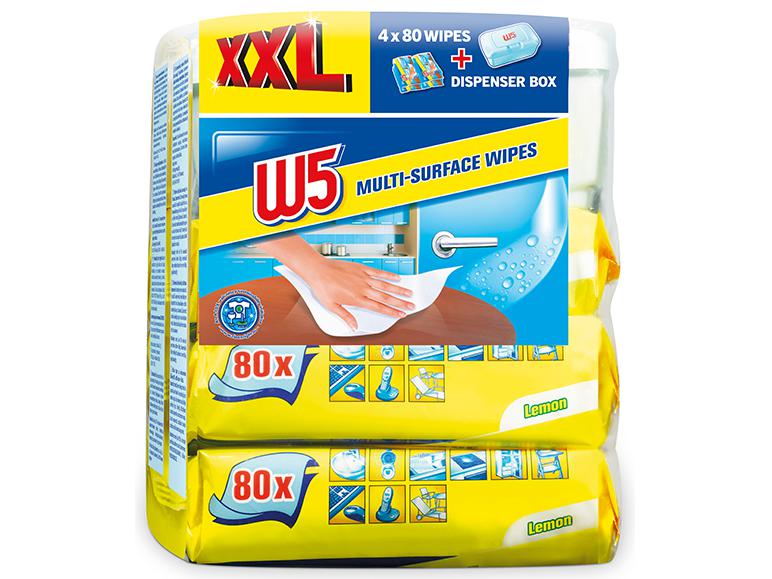 Lingettes nettoyantes humides