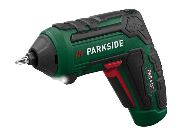 Parkside 4V Cordless Screwdriver Set with BBQ Accessories
