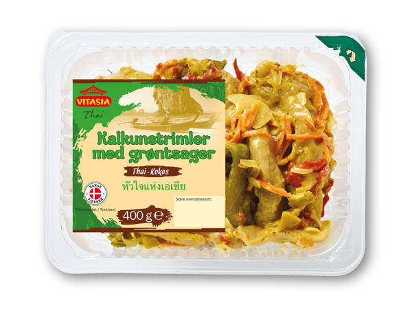 VITASIA Kalkunbryst i strimler
