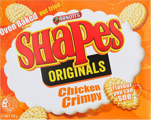 Shapes Chicken Crimpy 175g