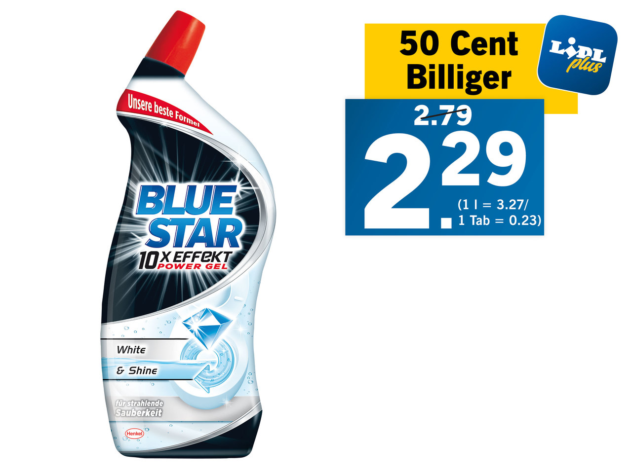 BLUE STAR 10fach Effekt WC-Gel/6fach Effekt WC-Tabs