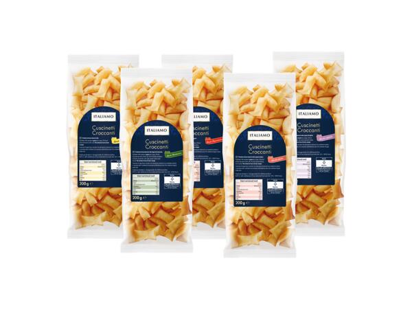 Crunchy cuscinetti snacks