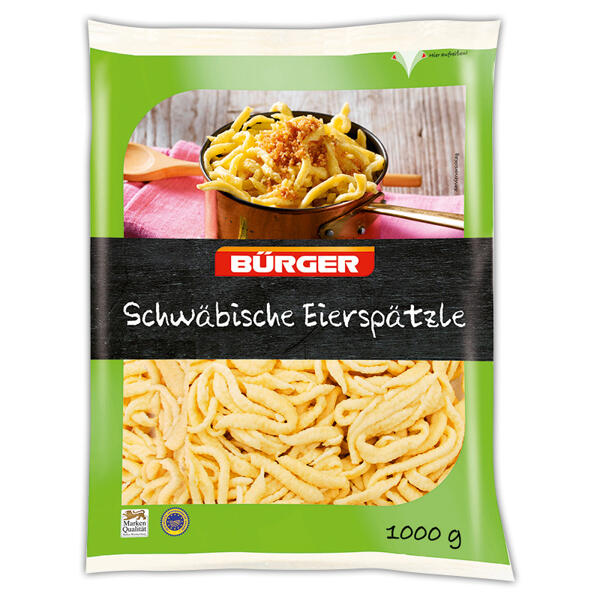 Schwäbische Eierspätzle / Eierknöpfle