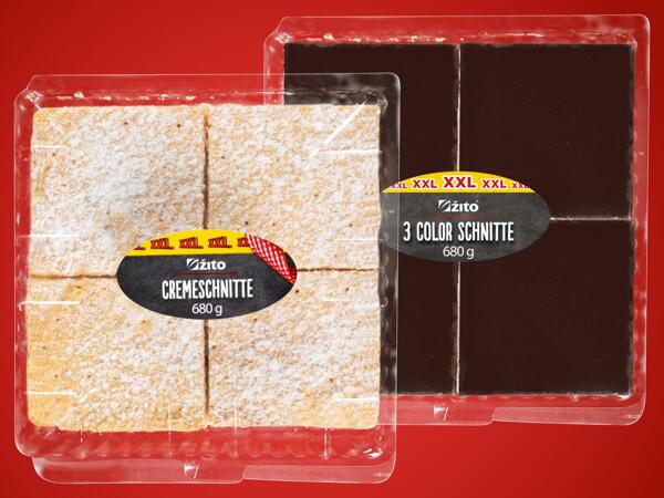 Cremeschnitte oder 3 Color Schnitte