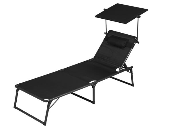 Houston Aluminium Sunlounger