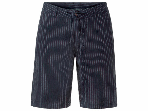 Bermudashorts i linne