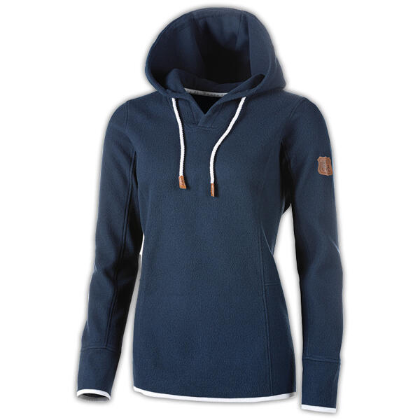 Fleece-Kapuzenshirt