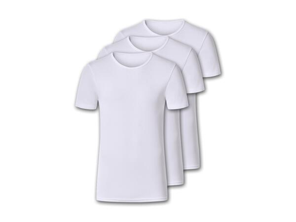 Herren Feinripp-Unterziehshirt, 3 Stück