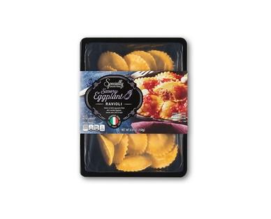 Specially Selected Savory Eggplant or Porcini Mushroom Truffle Ravioli