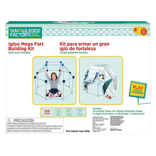 Kids Igloo Fort Mega Build Kit