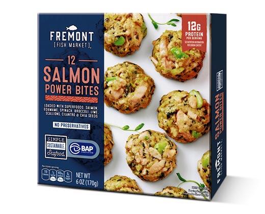 Fremont Fish Market 
 Shrimp or Salmon Power Bites