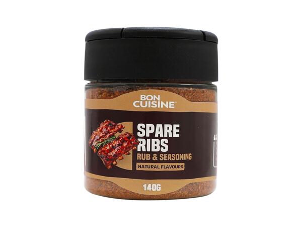Seasoning Spare Ribs Rub