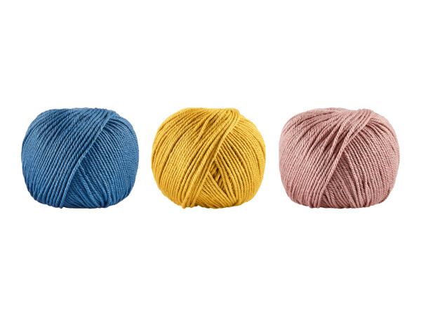 Crelando Crochet & Craft Yarn - 3 pack