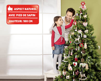 Sapin de Noël réaliste
