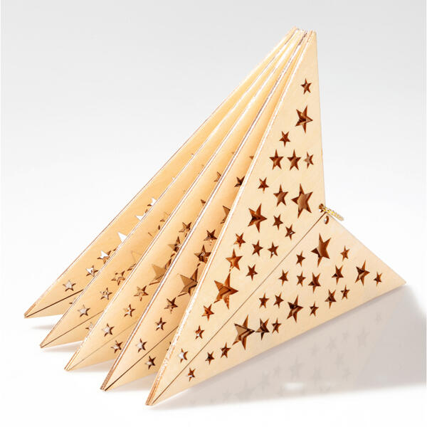 LED-Holzstern