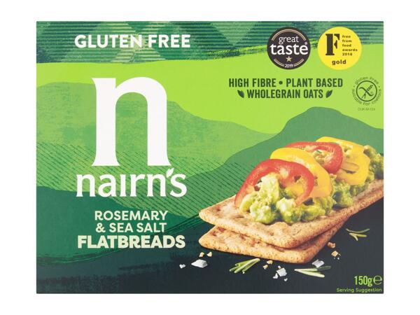 Nairn's Gluten Free Rosemary & Sea Salt Flatbreads