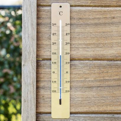 Edelstahl-Thermometer
