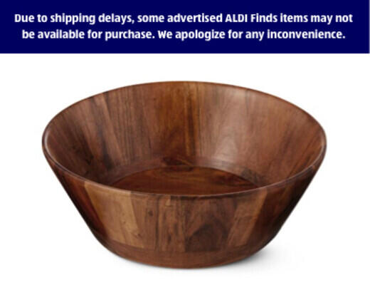Crofton 
 Wood Fruit or Salad Bowl