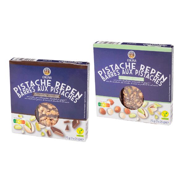 CUCINA(R) 				Barres aux pistaches