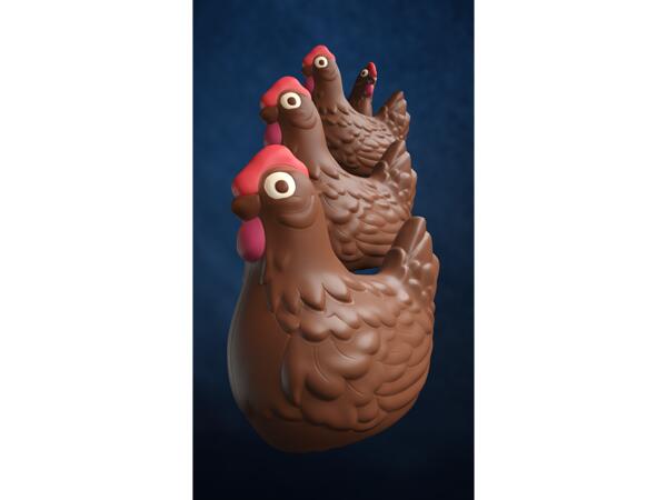 Chocolate Easter Hen