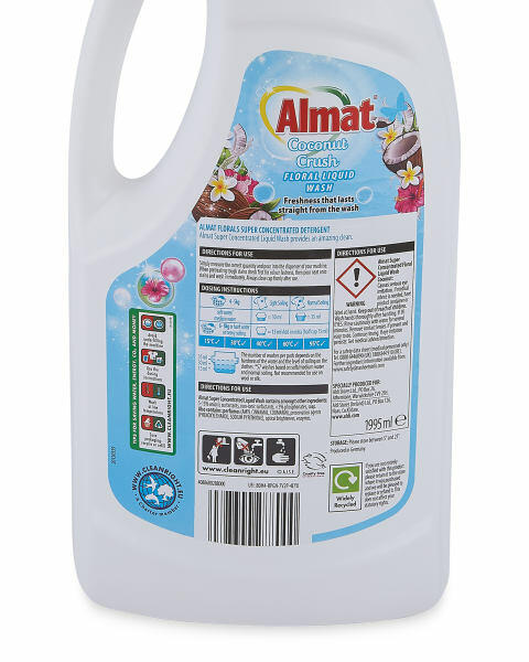Concentrated Coconut Laundry Liquid
