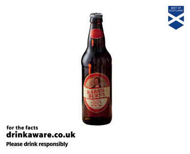 Rabbie Burns Blonde Beer
