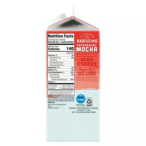 Peppermint Mocha Iced Coffee, 64 fl oz