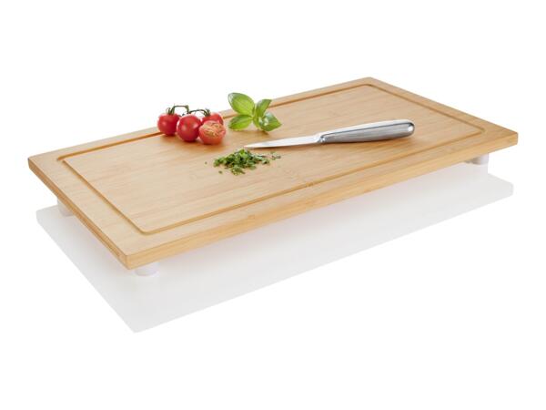 Livarno Home Bamboo Chopping Board - Hob Cover