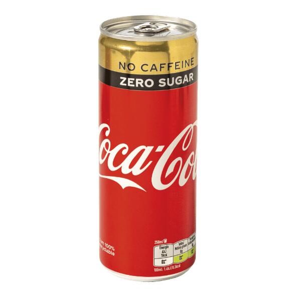 COCA-COLA(R) 				Coca-Cola sans caféine, 6 pcs