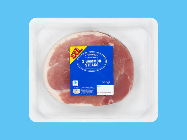 Birchwood 2 Gammon Steaks