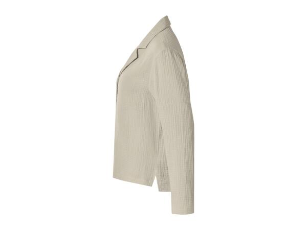Esmara Ladies' Beige Muslin Pyjamas