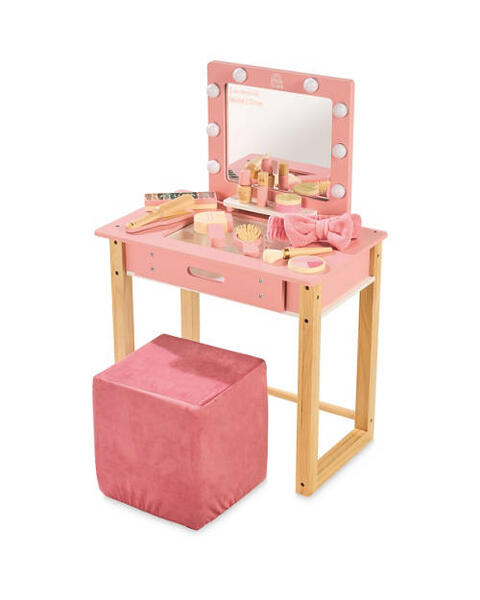 Wooden Light Up Vanity