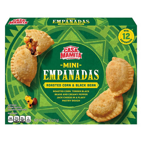 Mini Roasted Corn & Black Bean Empanadas, 12 count