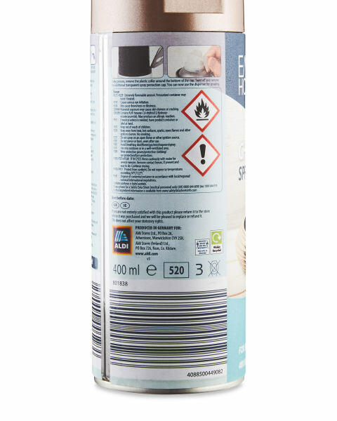 Champagne Winter Effect Spray Paint