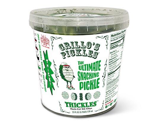 Grillo's Dill Or Hot Dill Thickles - Aldi — Usa - Specials Archive