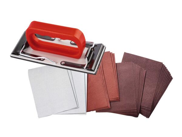 Hand Sander / Sandpaper Set - Lidl - Ireland - Specials archive