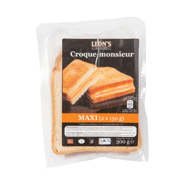 Croque-monsieur maxi, 2 pcs