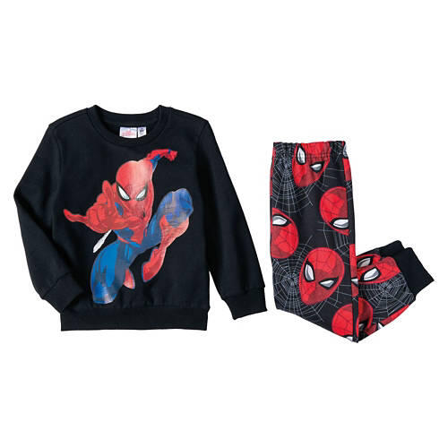 Toddler Spiderman Character Sweat Set, 3T