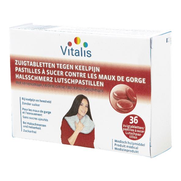 Zuigtabletten tegen keelpijn, 36 st.