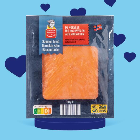 GOLDEN SEAFOOD(R) 				Gerookte zalm